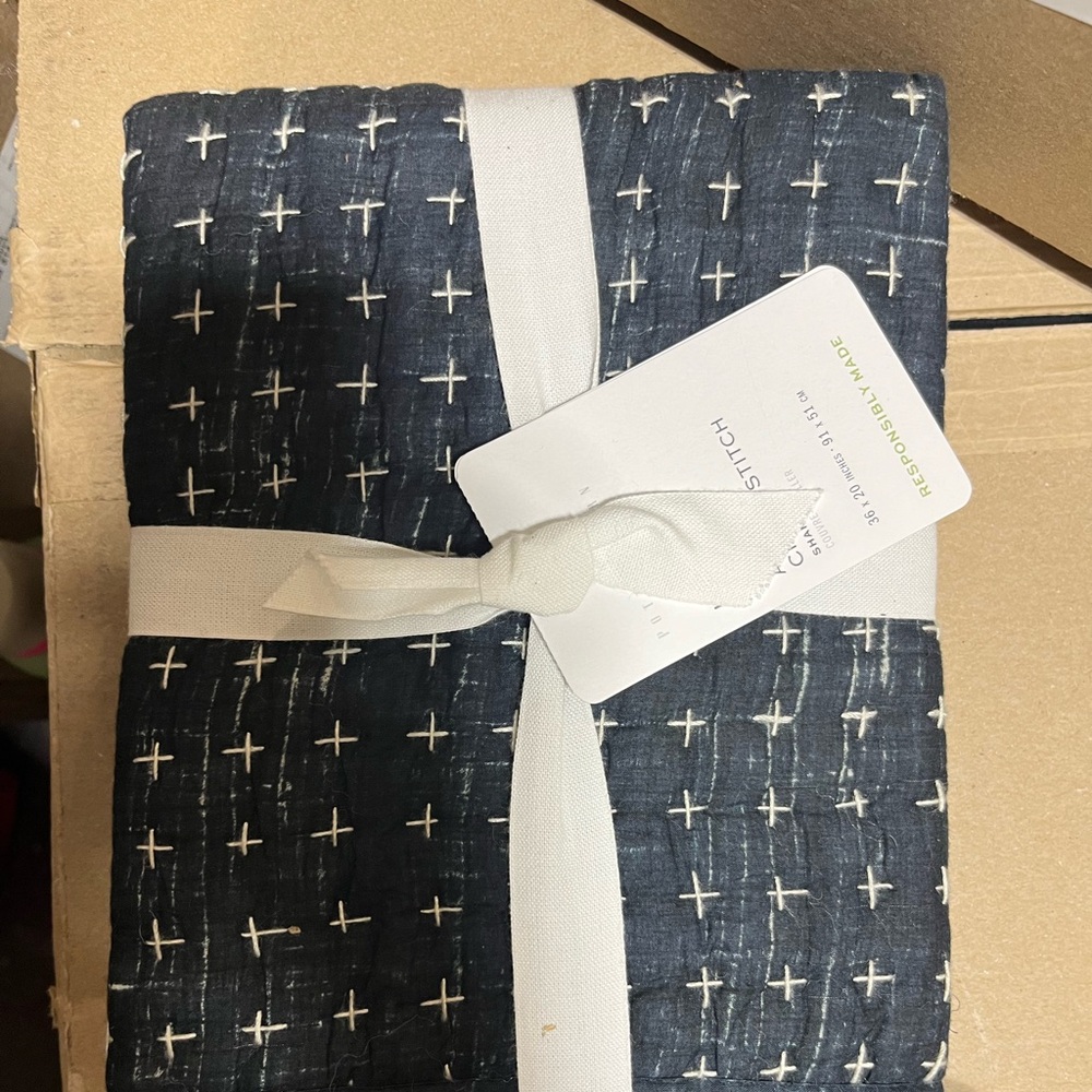 Pottery barn pillow case, king size (1)